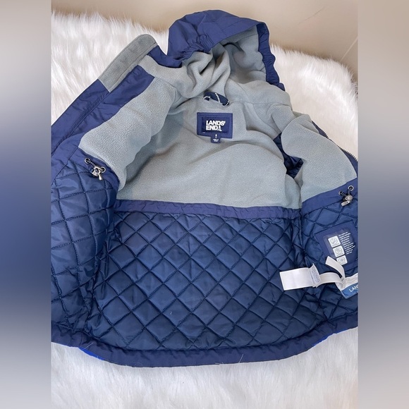 Lands' End squall waterproof insulated kids 4 - Picture 2 of 13
